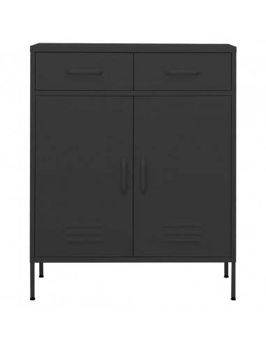 Armadietto Antracite 80x35x101,5 cm in Acciaio