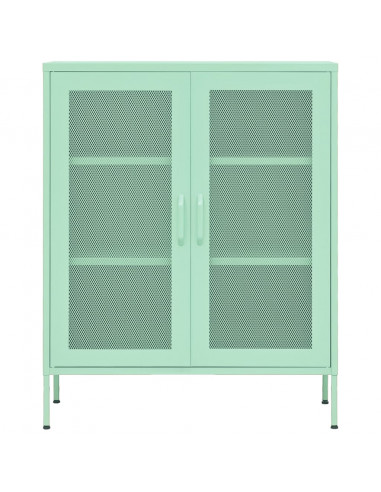 Armadietto Menta 80x35x101,5 cm in Acciaio