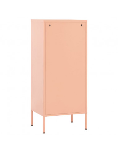 Armadietto Rosa 42,5x35x101,5 cm in Acciaio