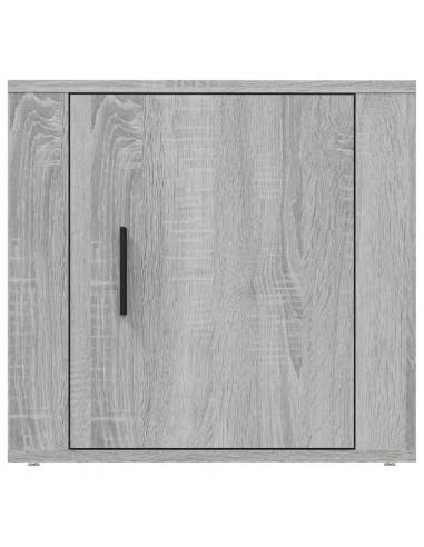 Comodino Grigio Sonoma 50x39x47 cm