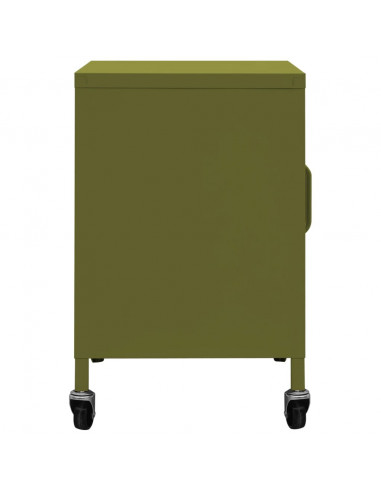 Armadietto Verde Oliva 60x35x56 cm in Acciaio