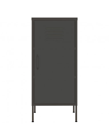 Armadietto Antracite 42,5x35x101,5 cm in Acciaio