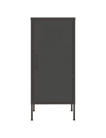 Armadietto Antracite 42,5x35x101,5 cm in Acciaio