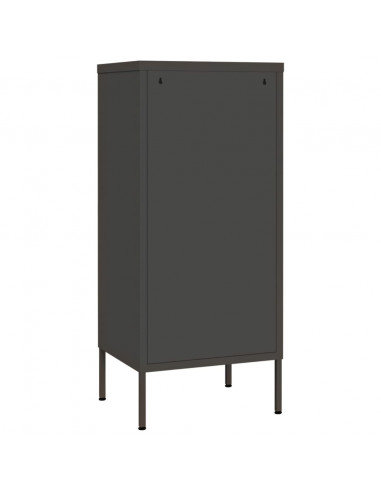 Armadietto Antracite 42,5x35x101,5 cm in Acciaio