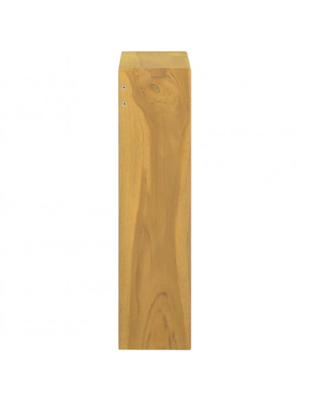 Mobile a Specchio 30x10x40 cm in Legno Massello di Teak