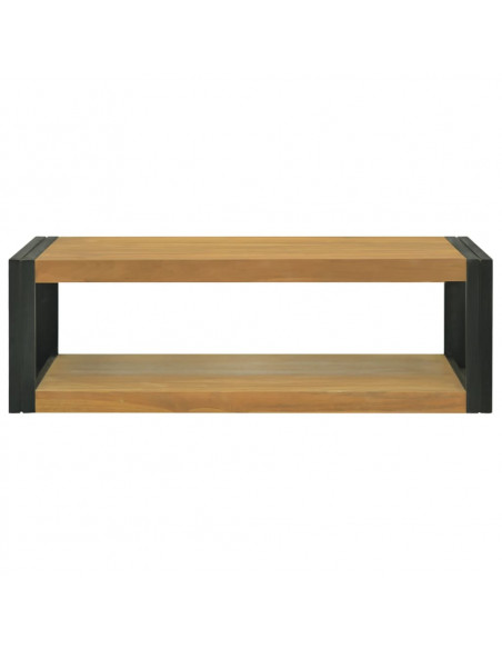 Mobile da Bagno 120x45x35 cm in Legno Massello di Teak