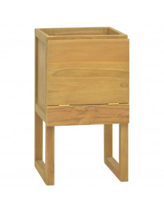 Mobile da Bagno 45x45x75 cm in Legno Massello di Teak 2