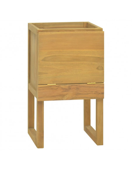 Mobile da Bagno 45x45x75 cm in Legno Massello di Teak