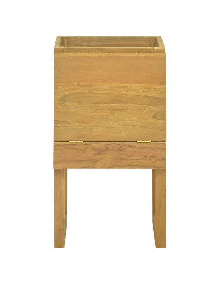 Mobile da Bagno 45x45x75 cm in Legno Massello di Teak