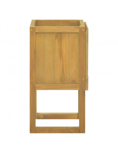 Mobile da Bagno 45x45x75 cm in Legno Massello di Teak