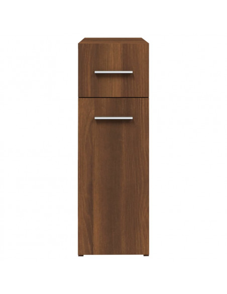 Mobile Farmacia Rovere Marrone 20x45,5x60 cm Legno Multistrato