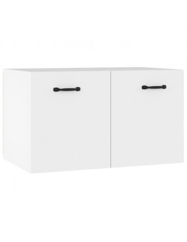 Armadietto a Muro Bianco 60x36,5x35 cm in Legno Multistrato