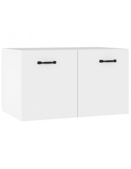 Armadietto a Muro Bianco 60x36,5x35 cm in Legno Multistrato