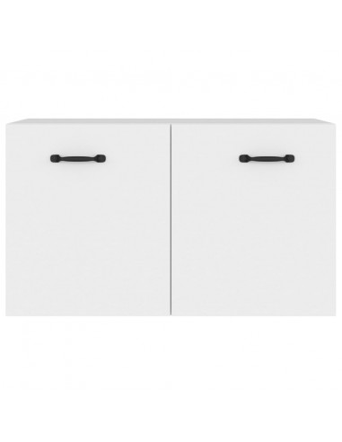 Armadietto a Muro Bianco 60x36,5x35 cm in Legno Multistrato