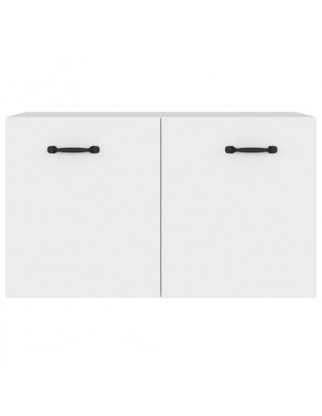 Armadietto a Muro Bianco 60x36,5x35 cm in Legno Multistrato