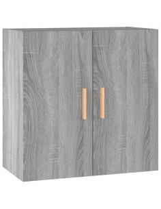 Mobile Pensile Grigio Sonoma 60x30x60 cm Legno Multistrato 2