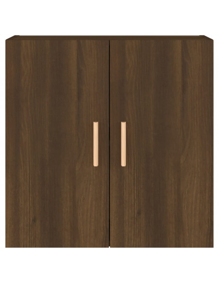 Mobile Pensile Rovere Marrone 60x30x60 cm Legno Multistrato