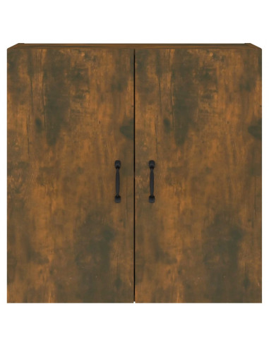 Mobile Pensile Rovere Fumo 60x31x60 cm Legno Multistrato