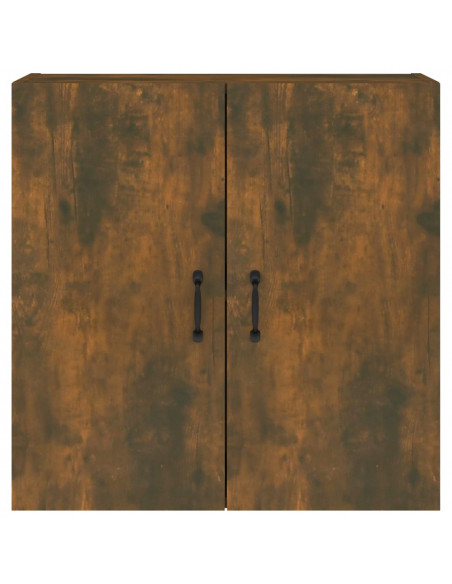 Mobile Pensile Rovere Fumo 60x31x60 cm Legno Multistrato
