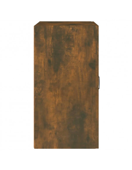 Mobile Pensile Rovere Fumo 60x31x60 cm Legno Multistrato
