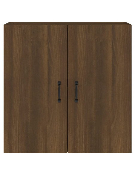 Mobile Pensile Rovere Marrone 60x31x60 cmi in Legno Multistrato