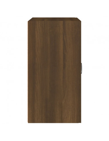 Mobile Pensile Rovere Marrone 60x31x60 cmi in Legno Multistrato