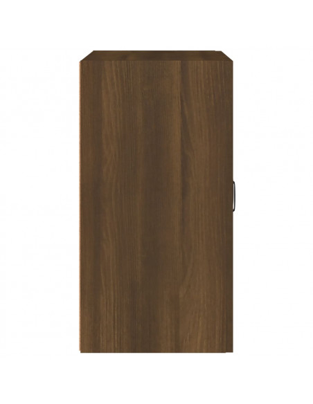 Mobile Pensile Rovere Marrone 60x31x60 cmi in Legno Multistrato