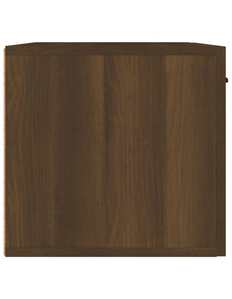 Armadietto a Muro Rovere Marrone 60x36,5x35 Legno Multistrato