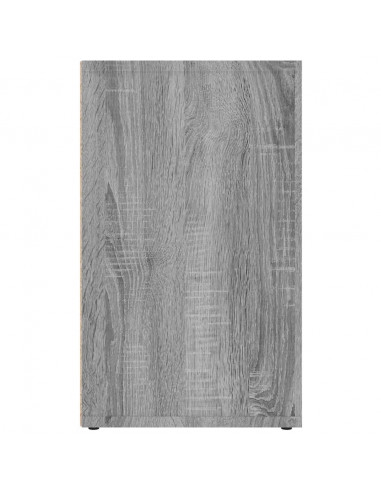 Scarpiere 2 pz Grigie Sonoma 52,5x30x50 cm