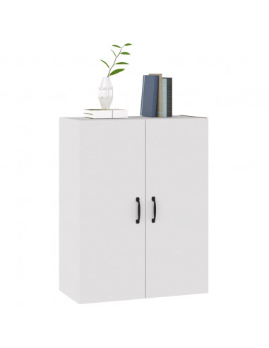 Mobile Pensile Bianco 69,5x34x90 cm in Legno Multistrato