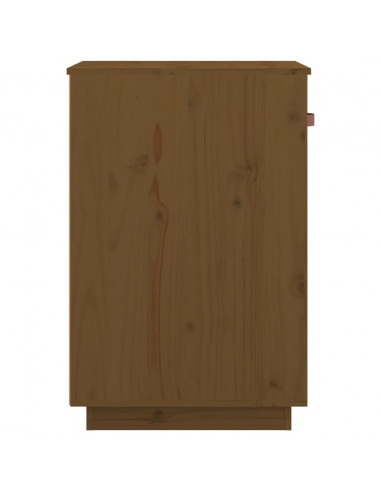 Armadietto da Scrivania Miele 40x50x75cm in Legno Massello Pino