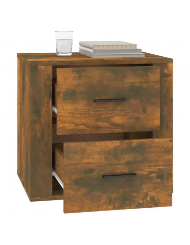 Comodino Rovere Fumo 50x39x47 cm