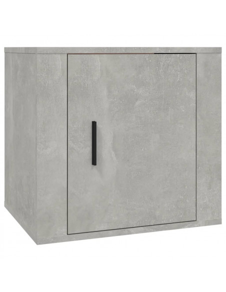 Comodino Grigio Cemento 50x39x47 cm