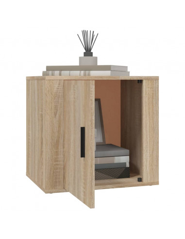 Comodini 2 pz Rovere Sonoma 50x39x47 cm