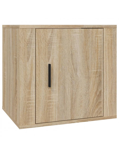 Comodini 2 pz Rovere Sonoma 50x39x47 cm