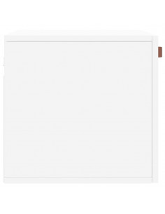 Mobile a Parete Bianco 60x36,5x35 cm in Legno Multistrato 2