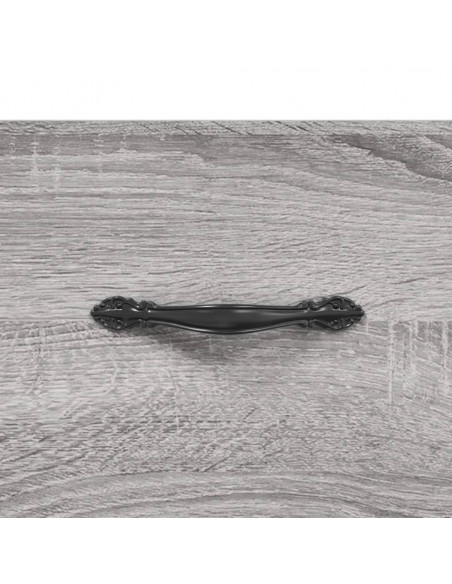 Mobile a Parete Grigio Sonoma 60x36,5x35cm in Legno Multistrato