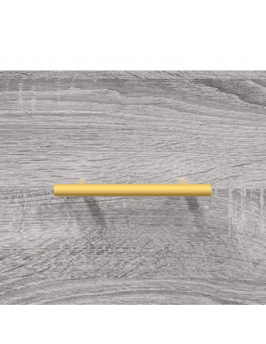 Mobile a Parete Grigio Sonoma 60x36,5x35cm in Legno Multistrato