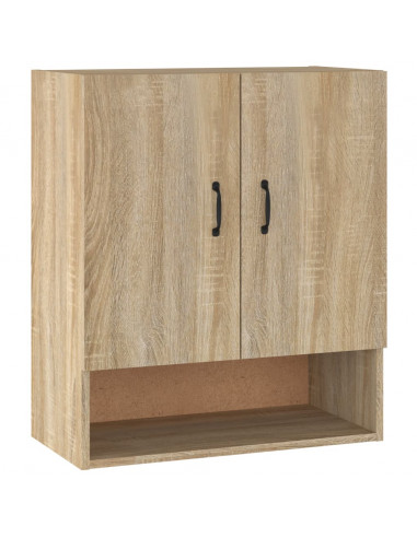Armadietto a Muro Rovere Sonoma 60x31x70 cm Legno Multistrato