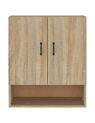 Armadietto a Muro Rovere Sonoma 60x31x70 cm Legno Multistrato