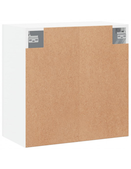 Armadietto a Muro Bianco 60x31x60 cm in Legno Multistrato
