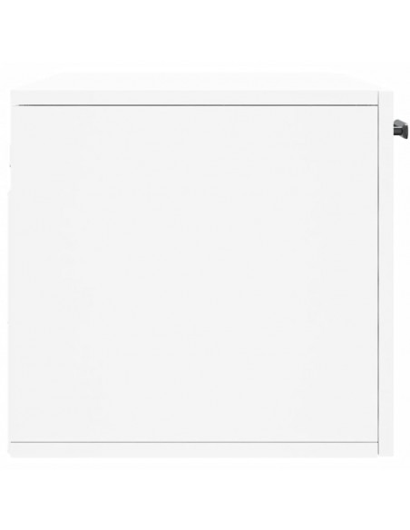 Mobile a Parete Bianco 80x36,5x35 cm in Legno Multistrato