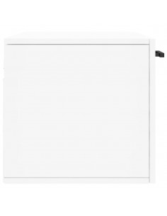 Mobile a Parete Bianco 80x36,5x35 cm in Legno Multistrato 2