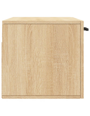 Mobile a Parete Rovere Sonoma 80x36,5x35 cm Legno Multistrato