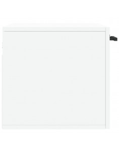 Mobile a Parete Bianco 60x36,5x35 cm in Legno Multistrato 2