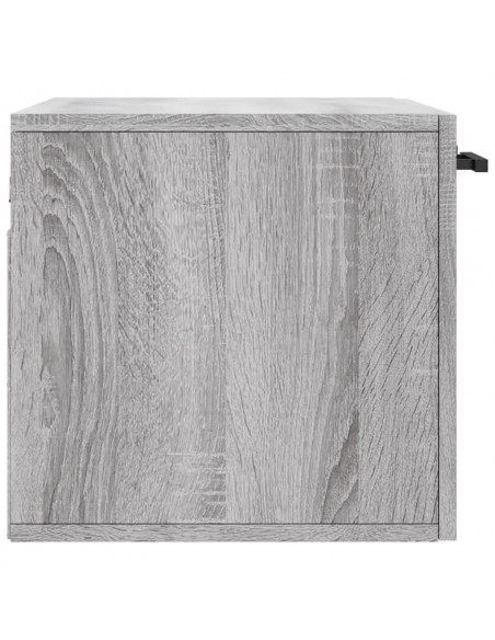 Mobile a Parete Grigio Sonoma 60x36,5x35cm in Legno Multistrato