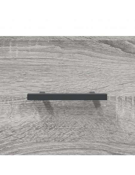 Mobile a Parete Grigio Sonoma 60x36,5x35cm in Legno Multistrato