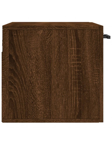 Mobile a Parete Rovere Marrone 60x36,5x35 cm Legno Multistrato