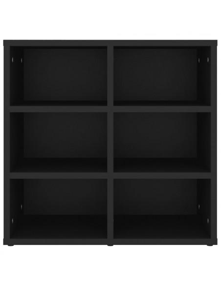 Scarpiere 2 pz Nere 52,5x30x50 cm