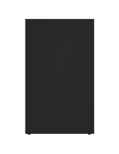 Scarpiere 2 pz Nere 52,5x30x50 cm